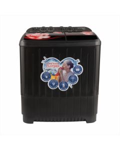 8.5 KG Semi Automatic HT Blossom Black Washing Machine