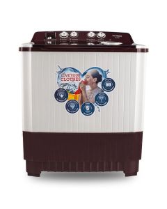 7.5 KG Semi Automatic Dark Maroon Washing Machine