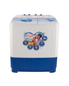 8.0 KG Semi Automatic T. Glass Tazo Blue Washing Machine